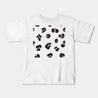 Leopard print cute brown Kids T-Shirt